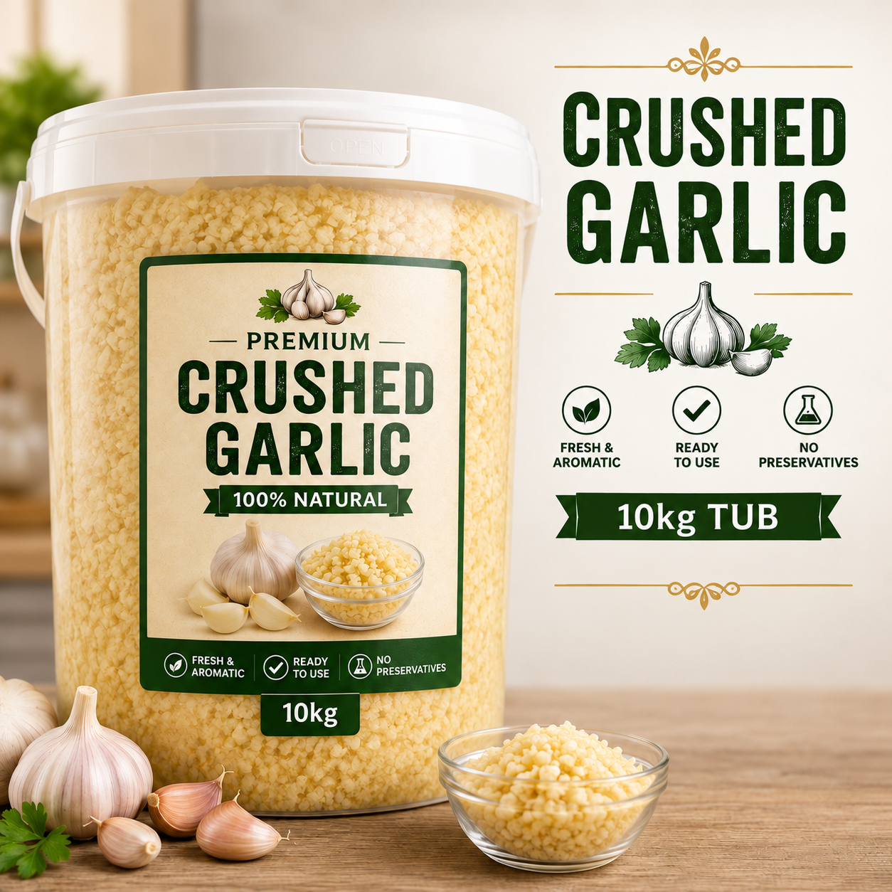 Crushed Garlic Australia grocery